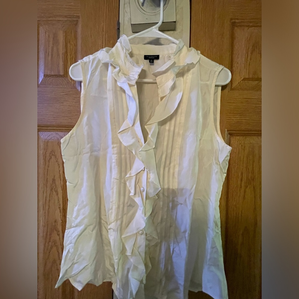 White Talbot Blouse. Size M.